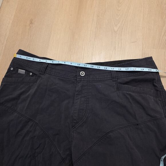 Kuhl Gray Vented Outdoor Hiking Camping Grunge Konfidant Air Shorts Size 42 - Picture 3 of 10